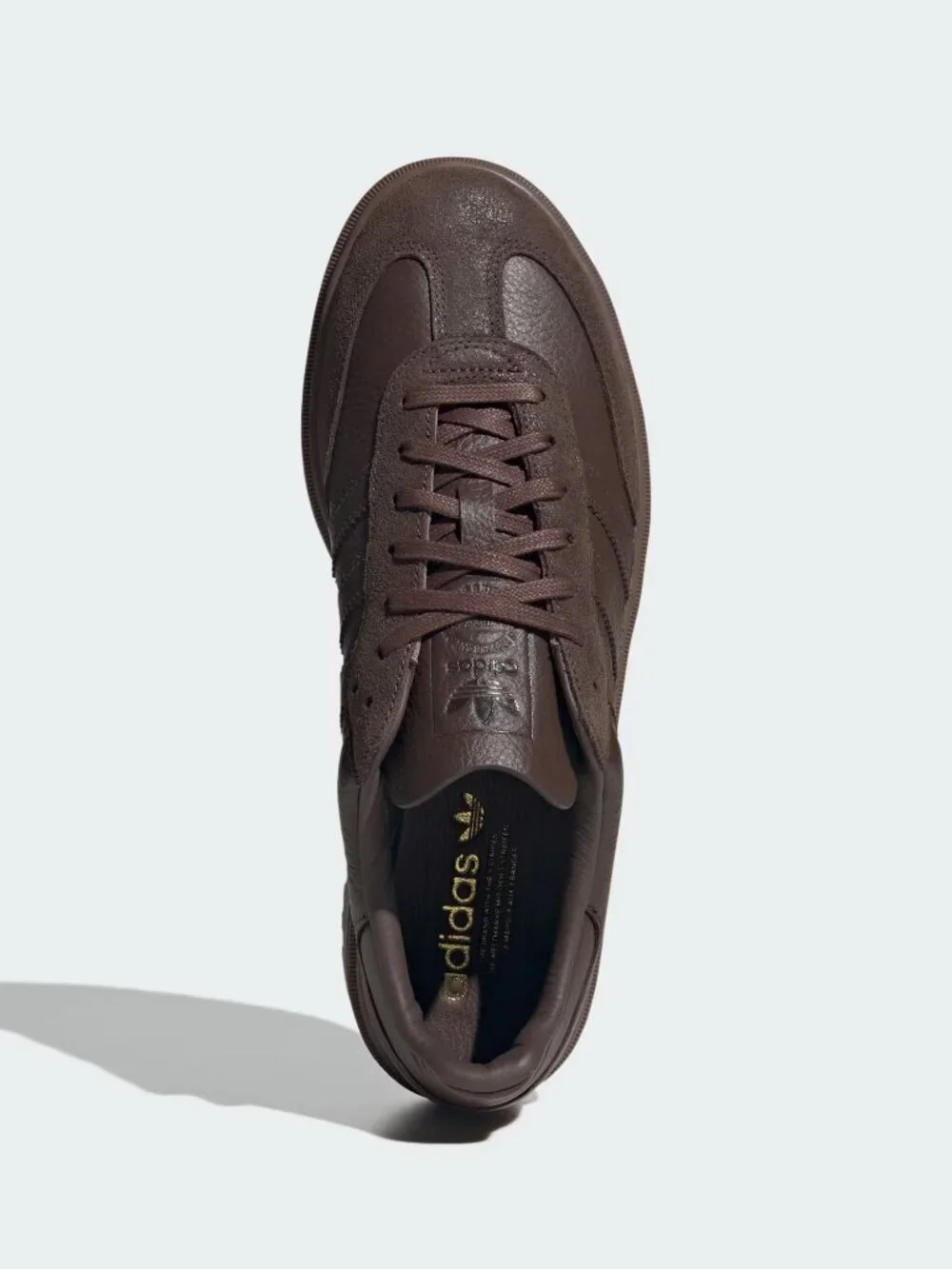 Samba LX Freizeit Shoes Brown Leather New In Box Mens Sz 9/ Womens Sz 10